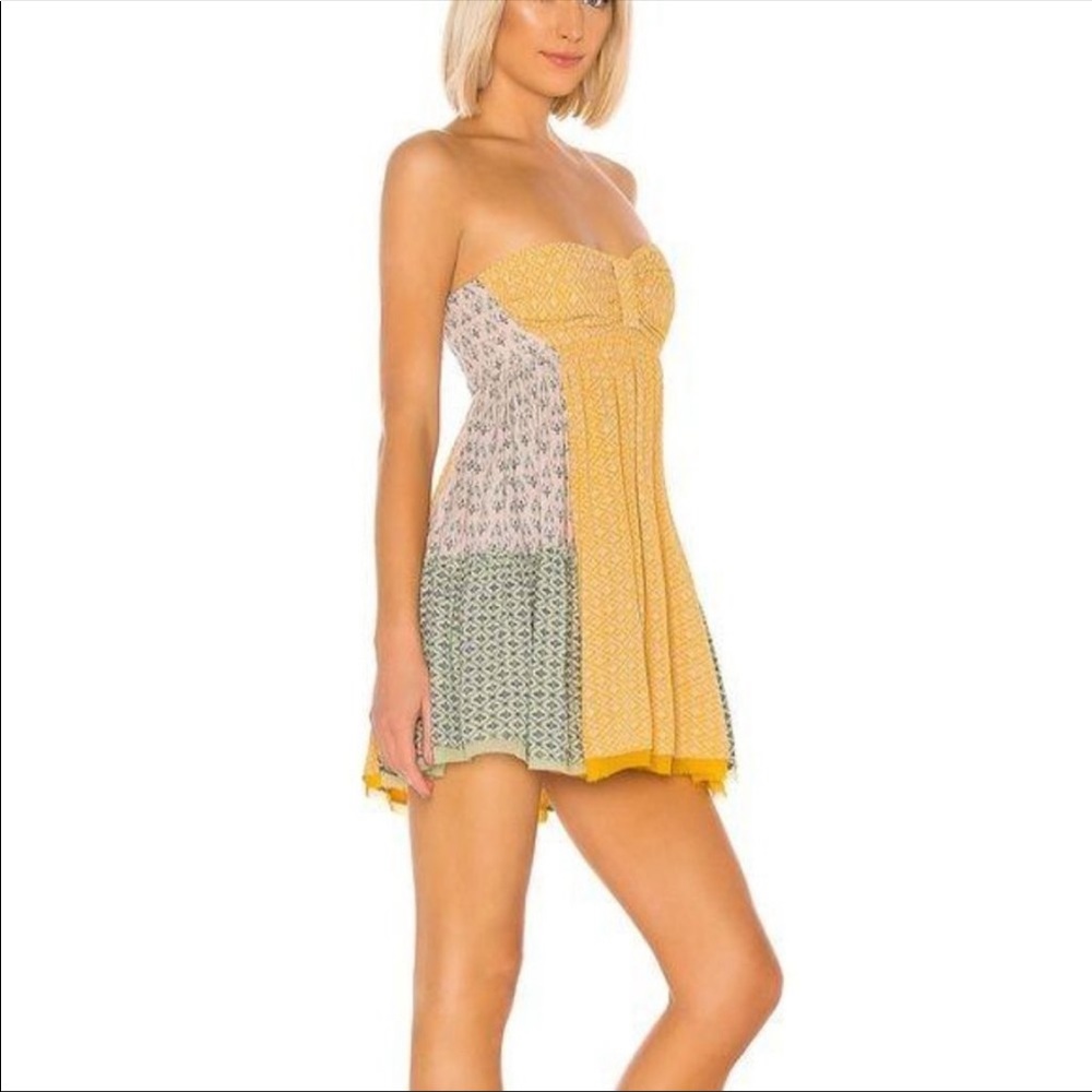 Free people strapless dress or tunic